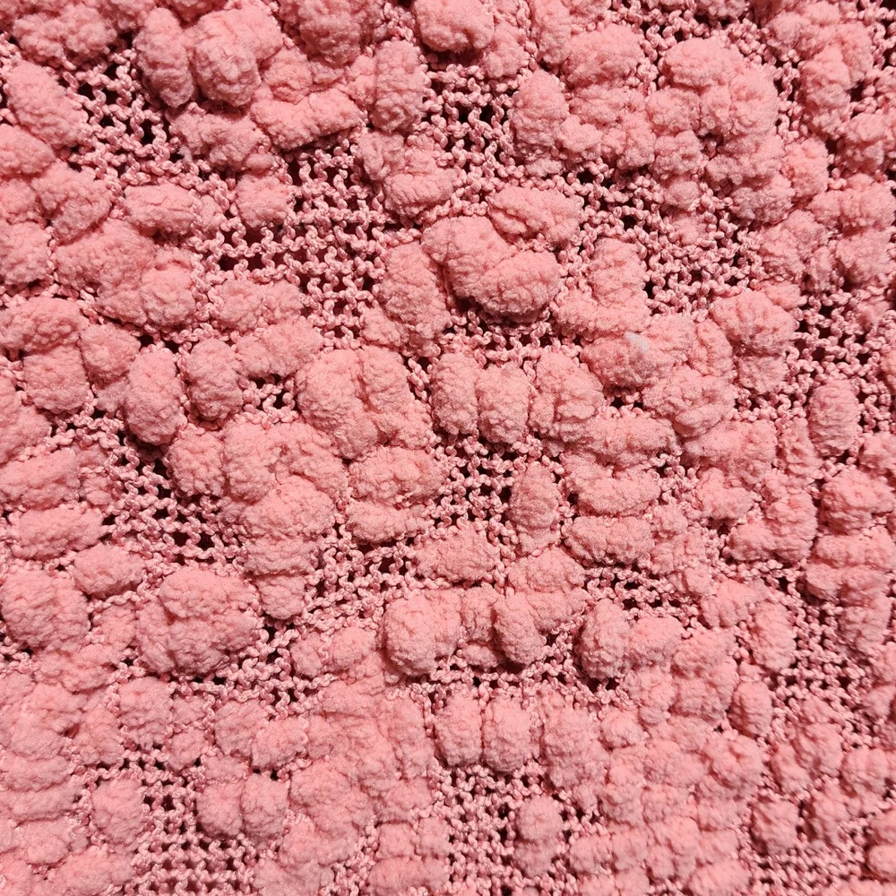 New Wendy Bellisimo Throw in Peachy Mauve Pink